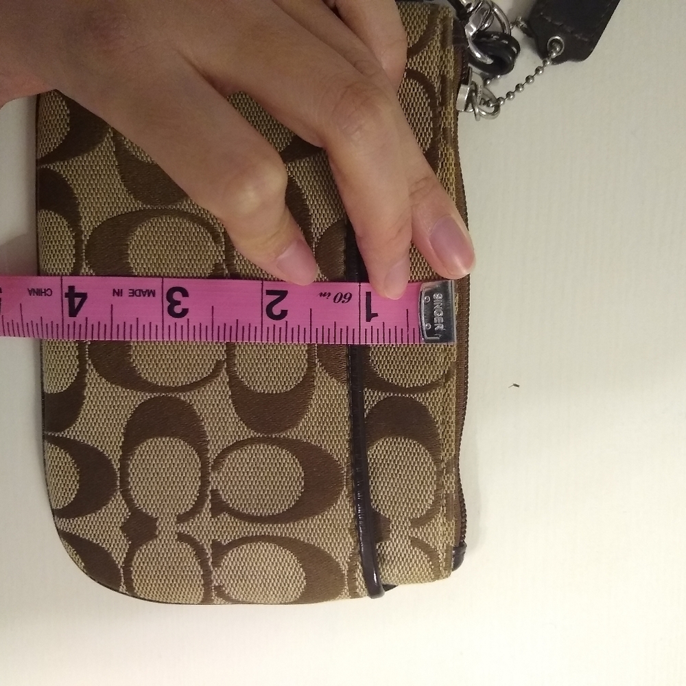 Coach Monogram Coin Purse - Picture 7 of 7